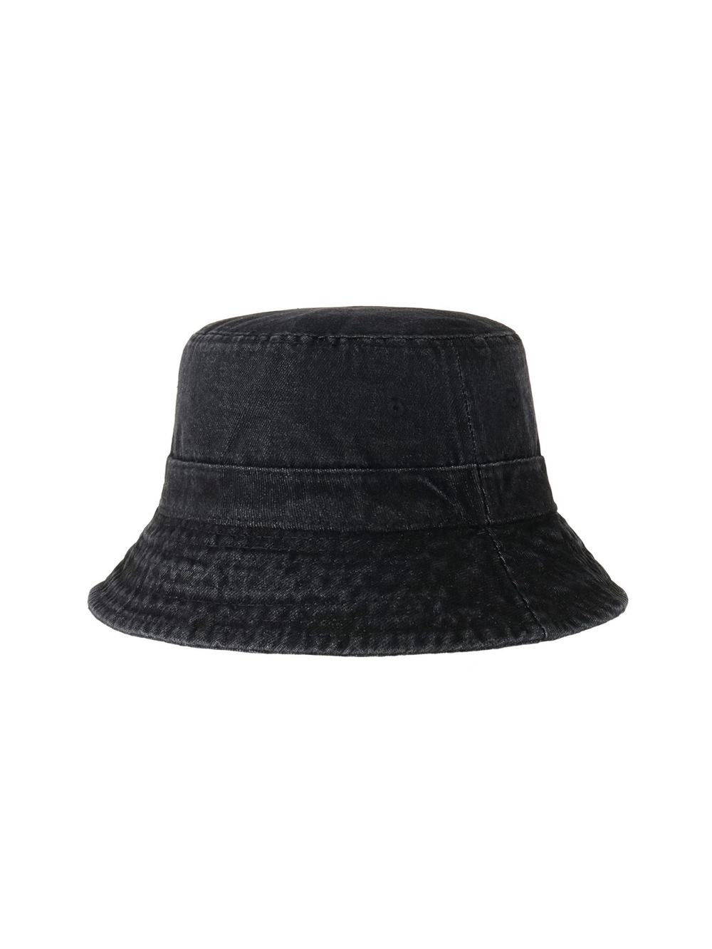 Hot Summer Bucket Hat Trendy Cotton Sun Cap for Beach | Denim Black | Size OS